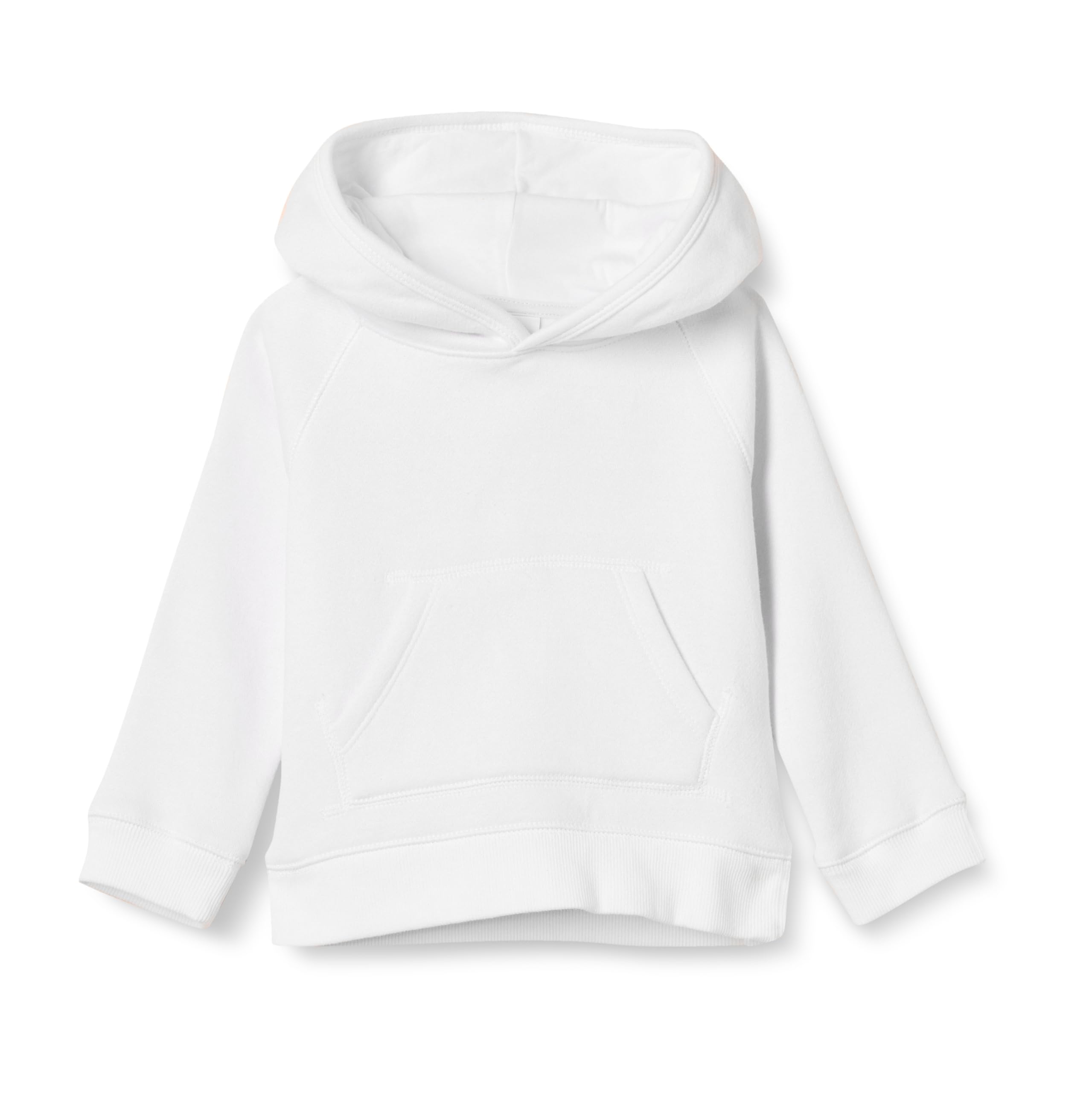 Amazon Essentials Girls and Toddlers' Pullover Hoodie Sweatshirt - Soft Cotton Blend, Cozy Fleece Lining for Playdates, School & Outdoor Activities