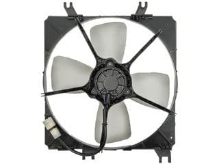88-91 Honda Civic CRX Replacement Radiator Fan Assembly Without Controller - High-Quality Cooling System Part for Engine Overheating Prevention | Perfect for DIY Auto Repair & Maintenance