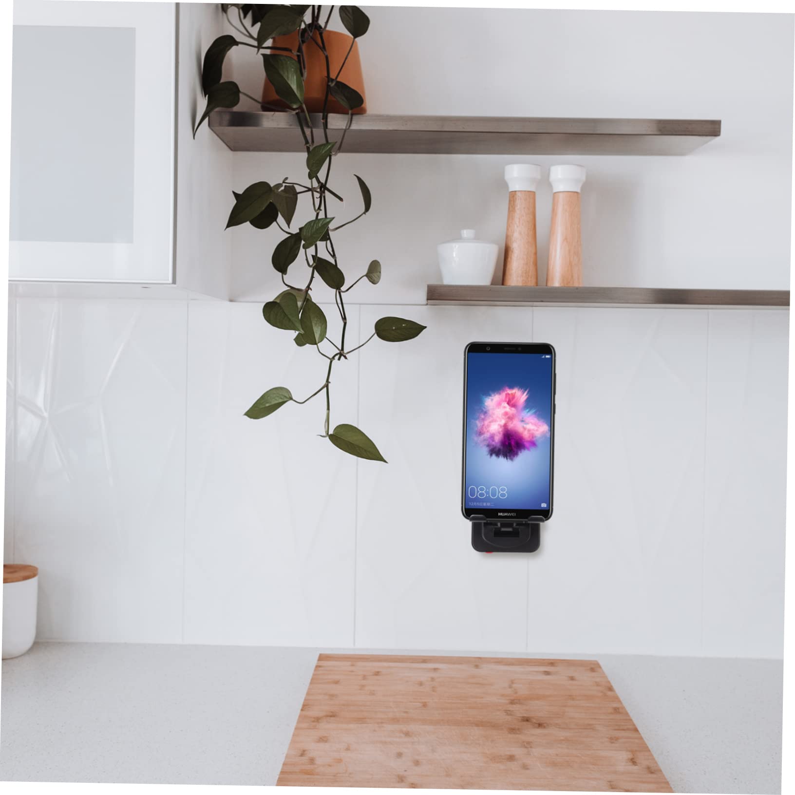 Homoyoyo Multi-Functional Foldable Phone Stand - Portable Cell Phone Holder for Wall Mount & Bedroom Use | Stable Smartphone Stand for Watching Videos & Hands-Free Calling