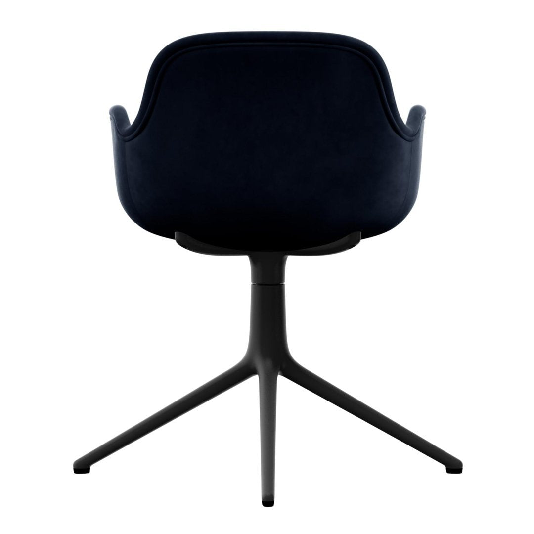 Modern Form Armchair with 4L Swivel Base and Premium Upholstery - Perfect for Living Room, Office or Reading Nook