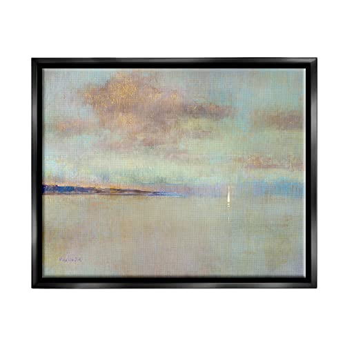 Black Floater Framed