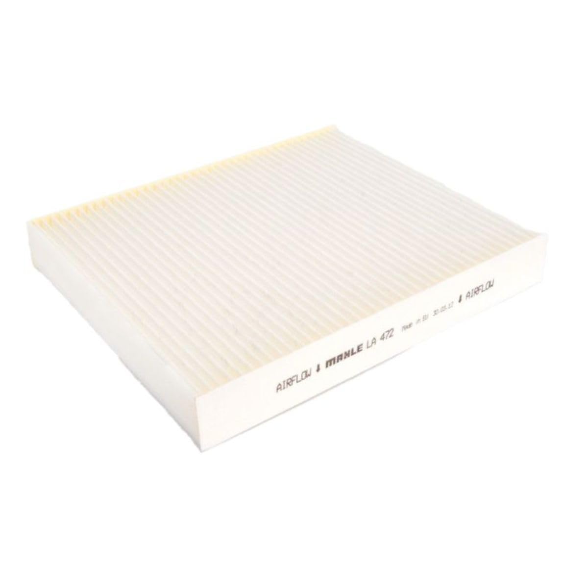 MAHLE LA 472 Premium Cabin Air Filter Replacement for Cars & Trucks - Clean Air, Allergen & Dust Protection - Ideal for Daily Commute, Road Trips & Allergy Season