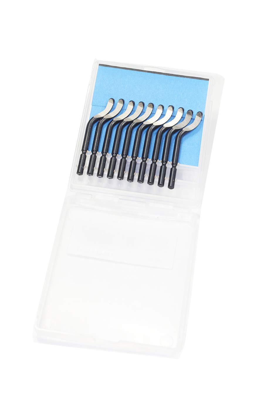 10pcs Rotary Deburring Tool Kit - Professional Burr Remover Blades Set for Wood, Plastic, Aluminum, Copper & Steel - Perfect for Metalworking, DIY Projects & Woodworking Crafts