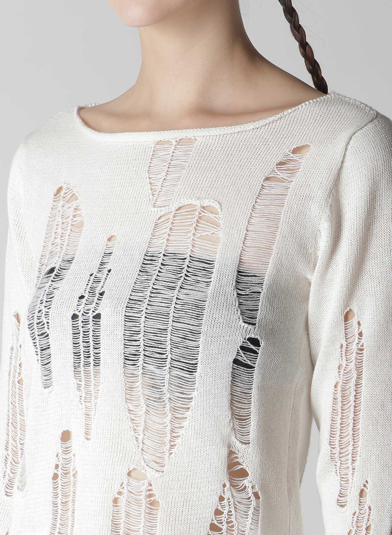 CRUSH PLAIN STITCH CRUSHED SWEATER - Soft & Stylish Women's Knit Pullover for Fall & Winter | Perfect for Casual Outfits, Office Wear & Cozy Evenings