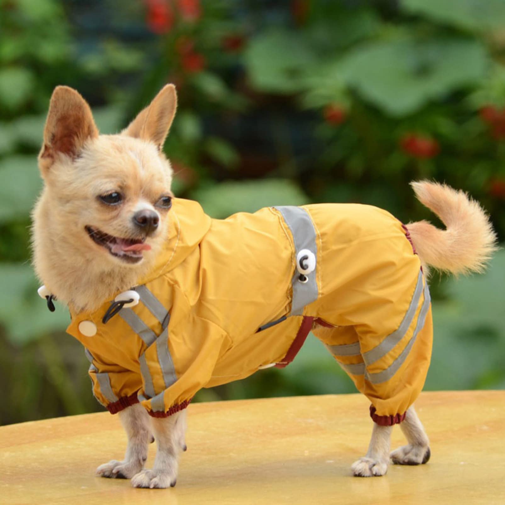 Waterproof Dog Raincoat - Breathable & Lightweight Pet Jumpsuit for Small Medium Large Dogs | All-Weather Outdoor Protection for Walking, Hiking & Rainy Day Adventures