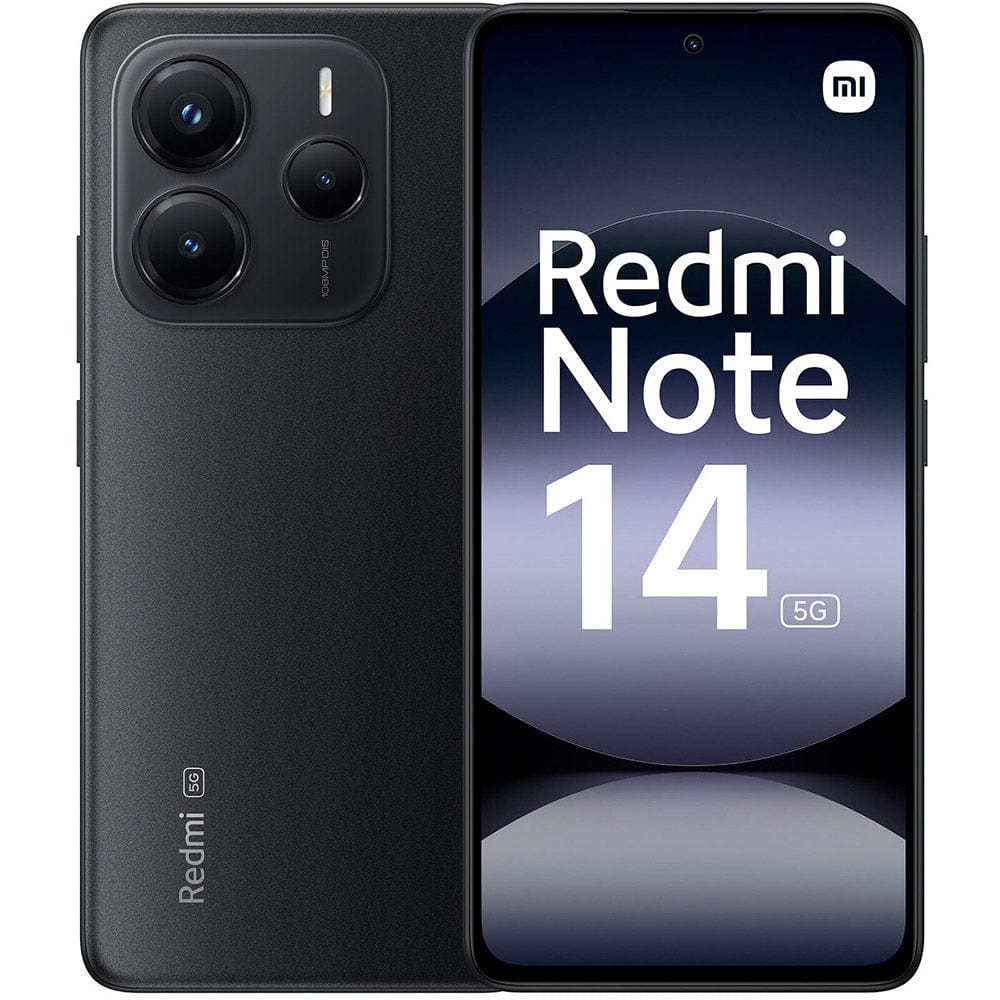 Xiaomi Redmi Note 14 5G Smartphone - Global Version (Dual SIM, 8GB RAM, 256GB Storage) - High Performance Mobile Phone for Gaming, Streaming & Productivity