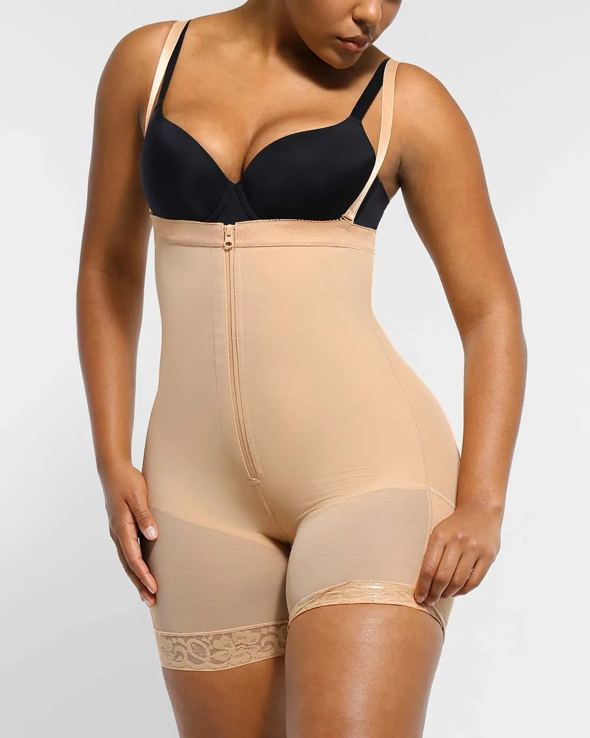 AirSlim® Firm Tummy Control Shapewear Bodysuit with Butt Lifting Support - Slimming Underwear for Women, Perfect for Dresses, Workouts & Everyday Wear