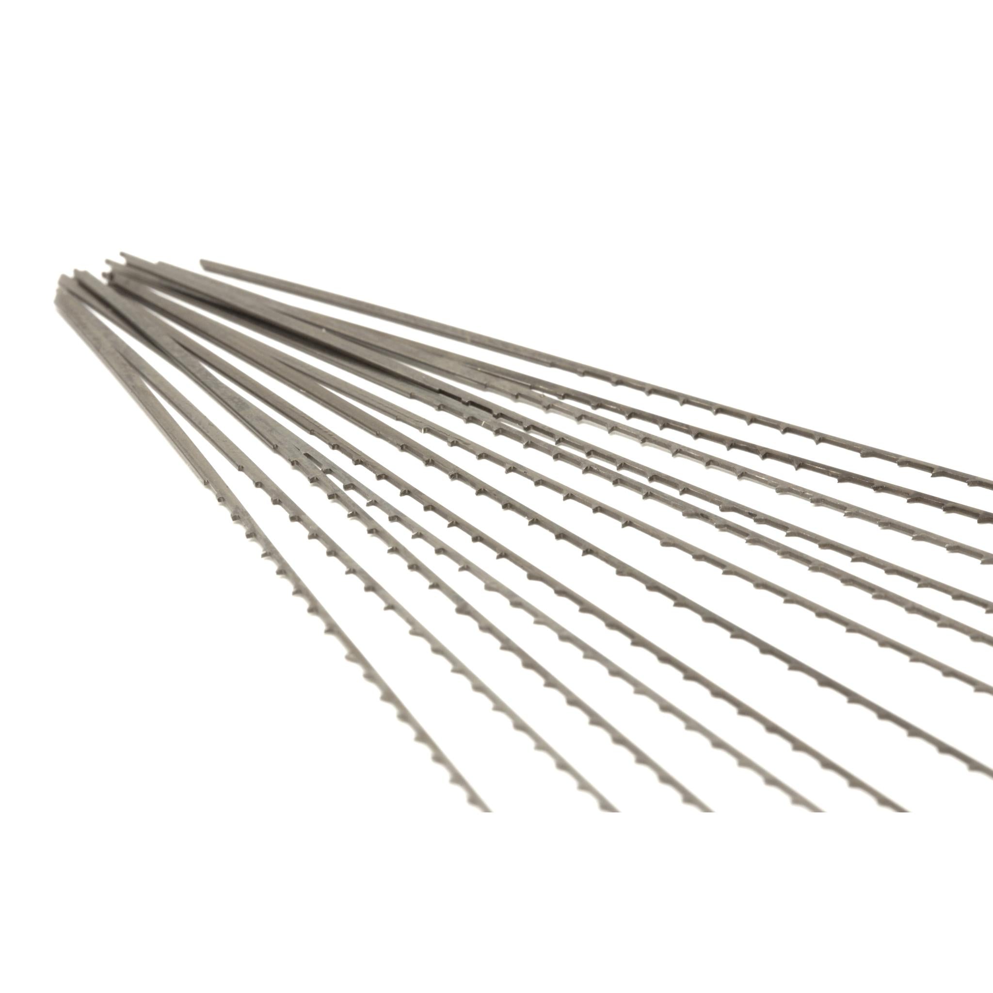 WEN BLG710 #7RG 10 TPI Skip/Reverse Tooth Pinless 5-Inch Scroll Saw Blades (12 Pack) - Premium Woodworking Tools for Detailed Cutting & Crafting Projects