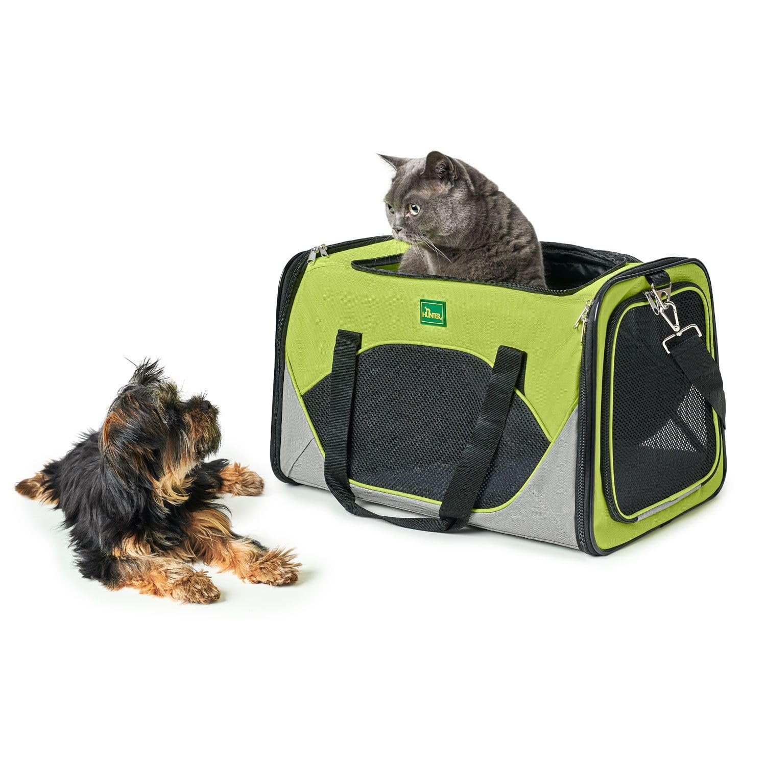 HUNTER 61698 Kansas Dog Travel Carrier Bag - Durable Pet Transport for Small to Medium Dogs - Perfect for Car, Airplane & Outdoor Adventures