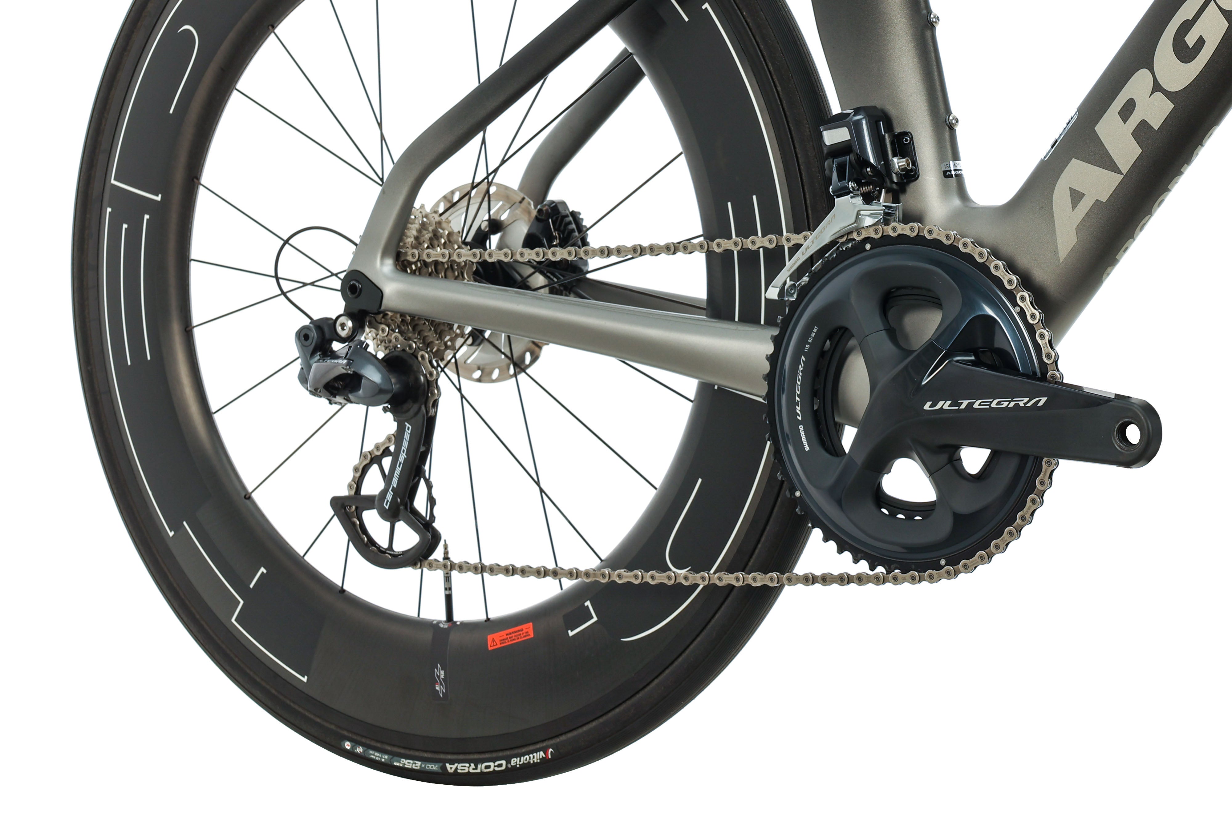 Argon 18 E 118 Tri+ Time Trial Bike 2020 - X Small Size | Lightweight Carbon Frame for Triathlon & Road Racing | Perfect for Competitive Cyclists & Endurance Training