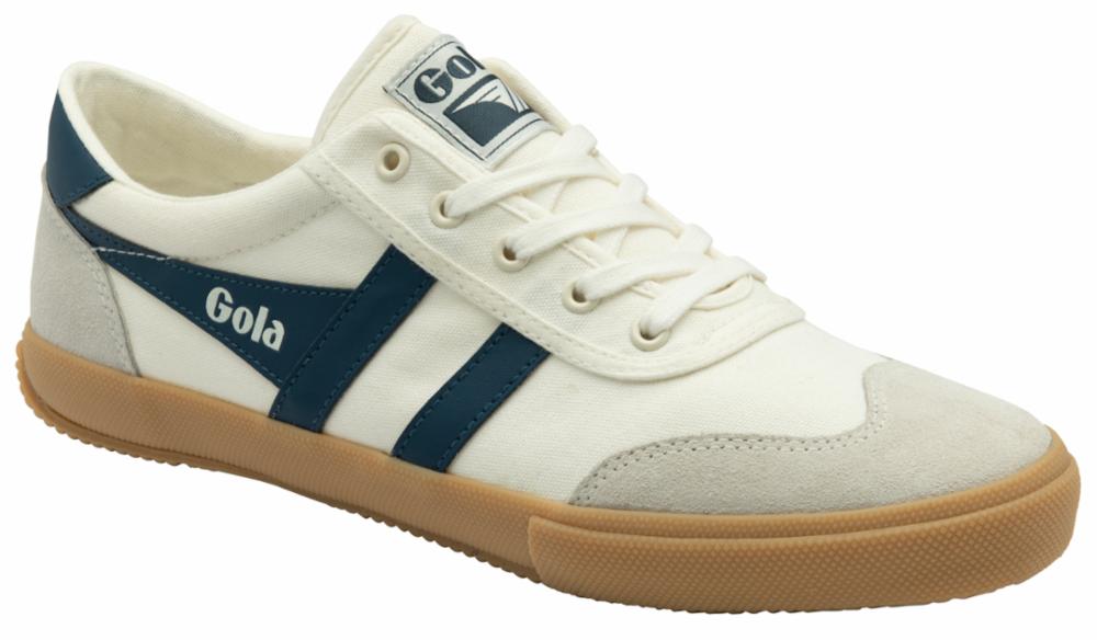 Gola Men's Badminton Shoes - White - Lightweight & Breathable for Indoor Sports & Casual Wear