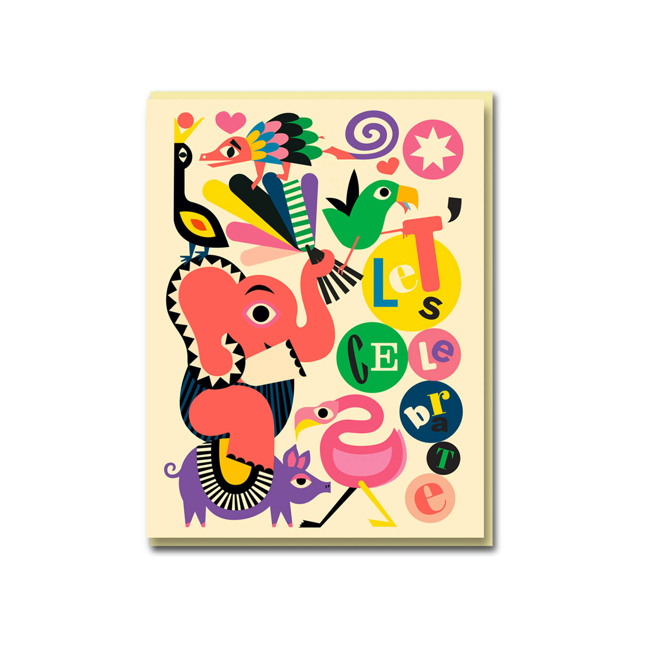 Let's Celebrate Greeting Card - Beautiful Birthday & Holiday Cards for All Occasions - Perfect for Birthdays, Anniversaries, Graduations & Special Events