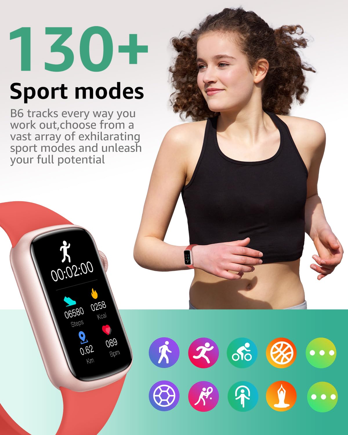 IMFRCHCS Fitness Tracker Smart Watch - 1.47