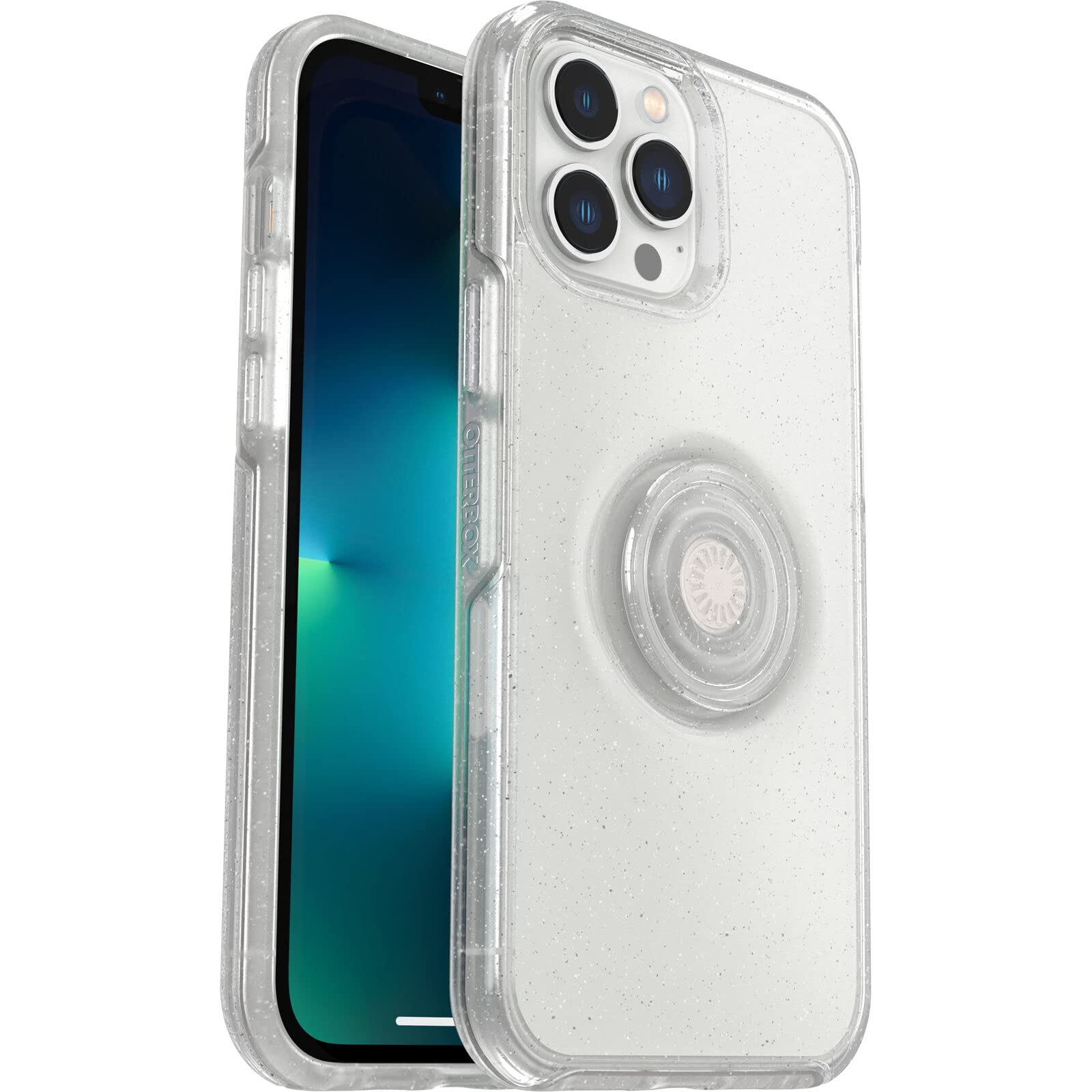 OtterBox Pop Symmetry Case for iPhone 13 Pro Max & 12 Pro Max - Stardust Pop | Shockproof Protective Phone Cover | Perfect for Outdoor Activities, Travel & Daily Use