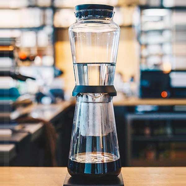Hario Shizuku Slow Drip Cold Brew Coffee Maker - Premium Japanese Glass Iced Coffee Dripper for Home & Office Use