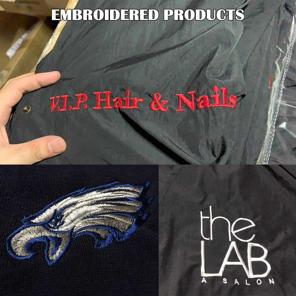 Custom Embroidered Work Shirts for Men & Women | Personalized Uniform with Logo | Heat Transfer & Embroidery Options | Black Workwear for Office, Restaurant & Construction | TopTie Professional Apparel