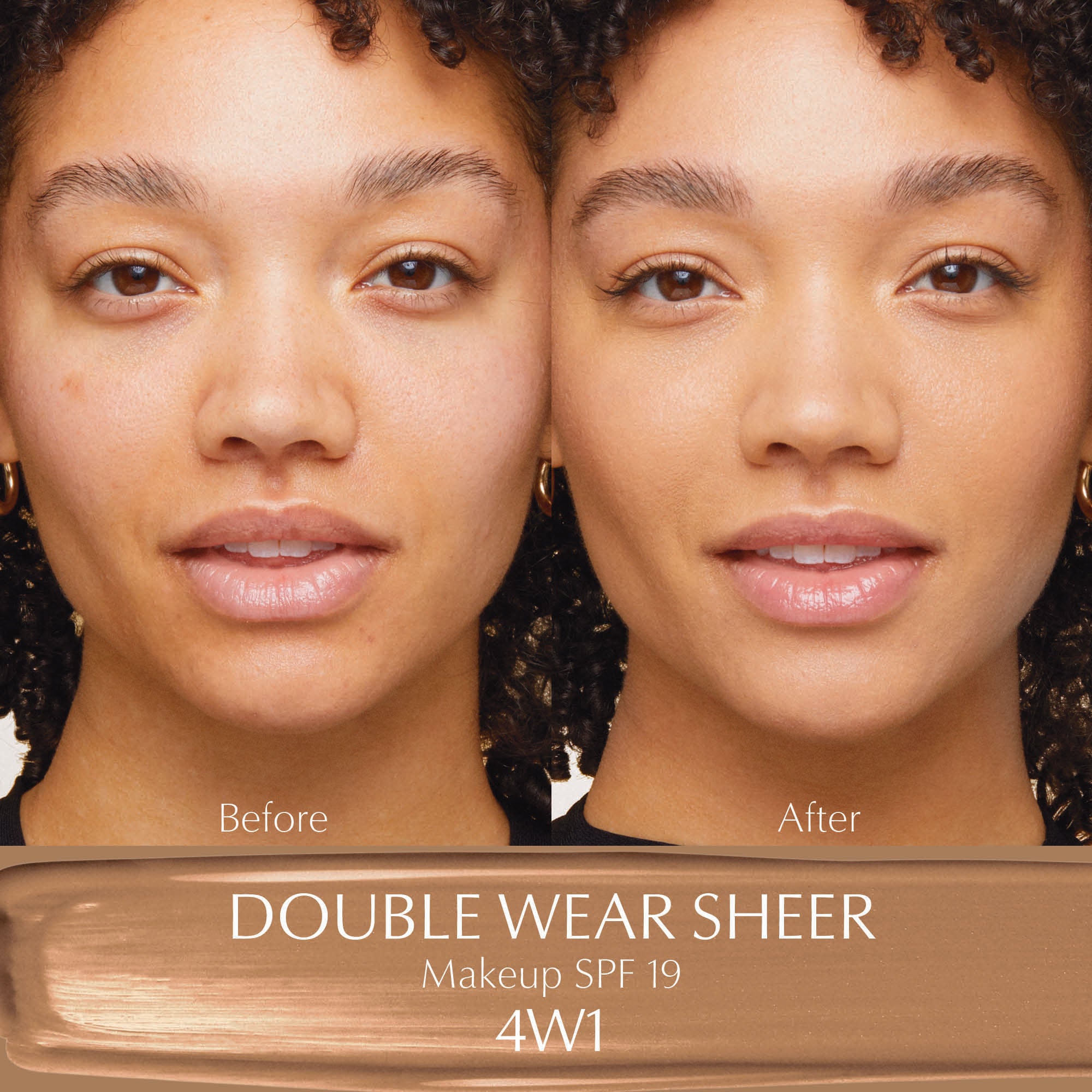 Estee Lauder Double Wear Sheer Long Wear Foundation - Oil-Free, 24-Hour Wear, Natural Matte Finish for Flawless Coverage | Perfect for Everyday Makeup, Special Occasions & Professional Use
