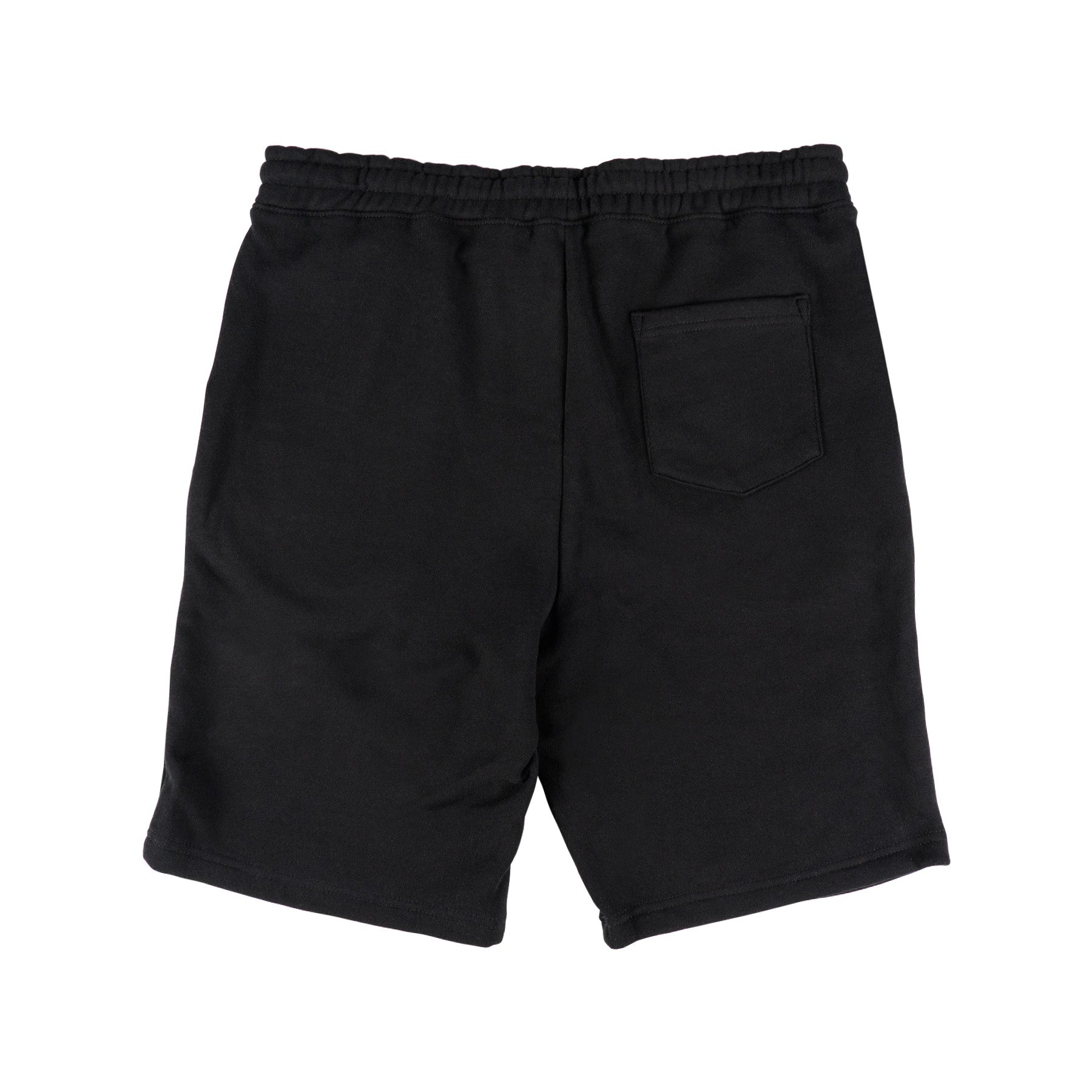 Mythical Embroidered Sweatshorts for Men & Women - Black Cotton Lounge Shorts with Elastic Waist | Perfect for Gym, Yoga, Running & Casual Wear