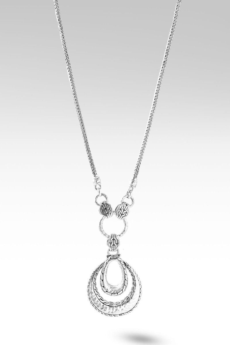 Own Your Journey Necklace™ - Sterling Silver Chain Link Pendant for Women - Perfect for Travel, Gifts & Everyday Wear