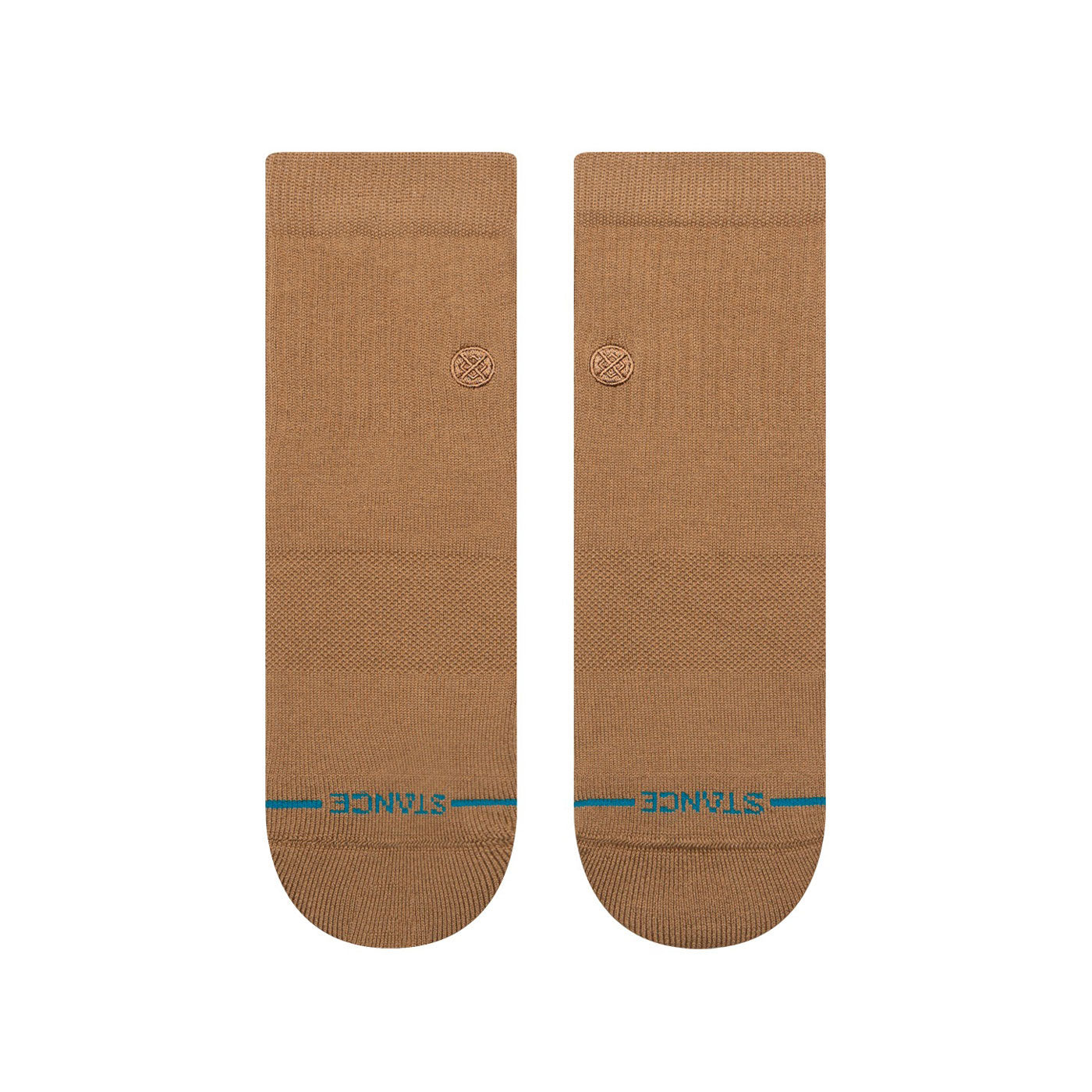 Comfortable Adult Quarter Socks - Icon Quarter Style in Brown | Perfect for Casual Wear, Sports & Everyday Use