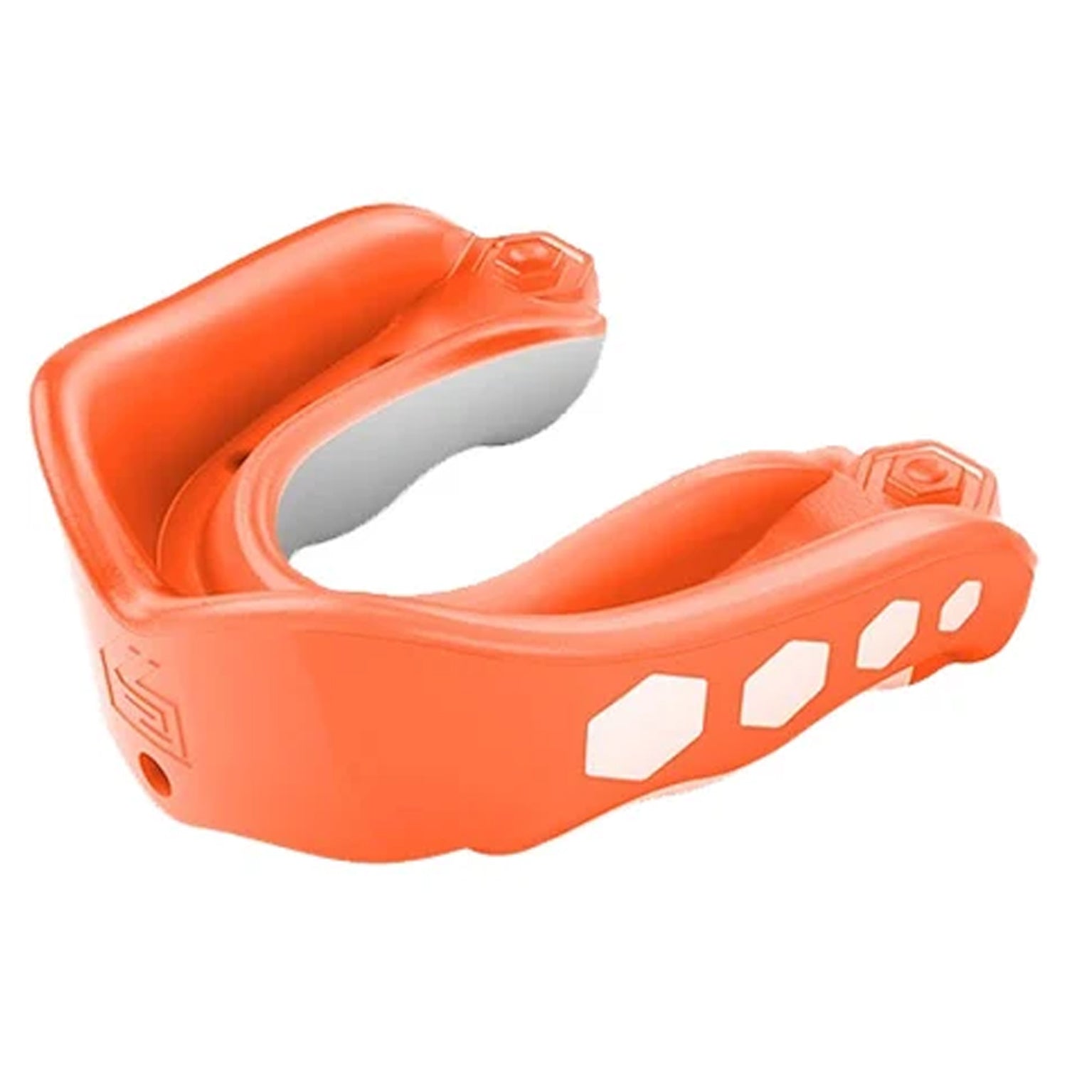 Shock Doctor Gel Max Flavor Fusion Convertible Mouthguard 6333 - Orange, Adult Size - Perfect for Football, Hockey, Boxing & Contact Sports Protection
