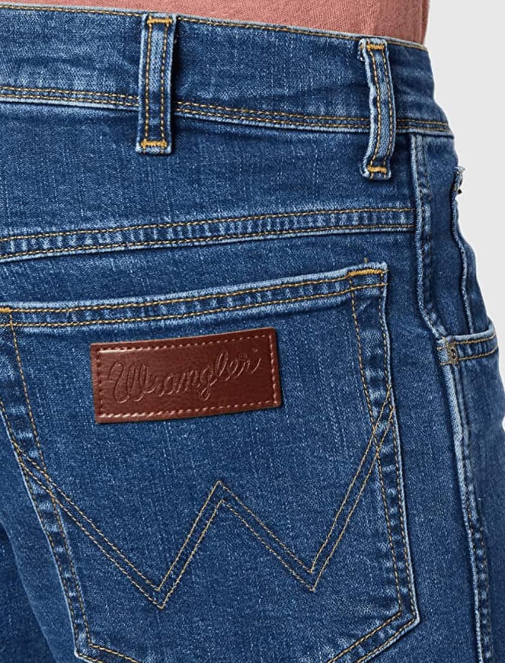 Wrangler Men's Texas Tonal Jeans - Classic Fit Denim Pants for Casual Wear, Work & Outdoor Activities | Comfortable & Durable Jeans for Everyday Use