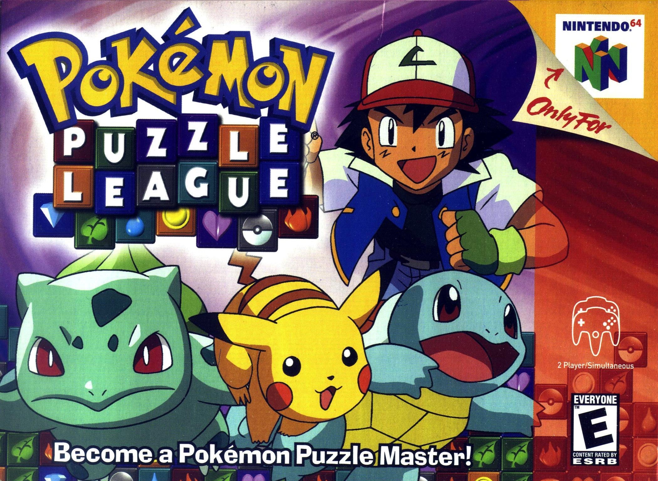 Pokemon Puzzle League - Fun & Challenging Puzzle Game for Nintendo 64 | Perfect for Family Game Nights & Pokemon Fans