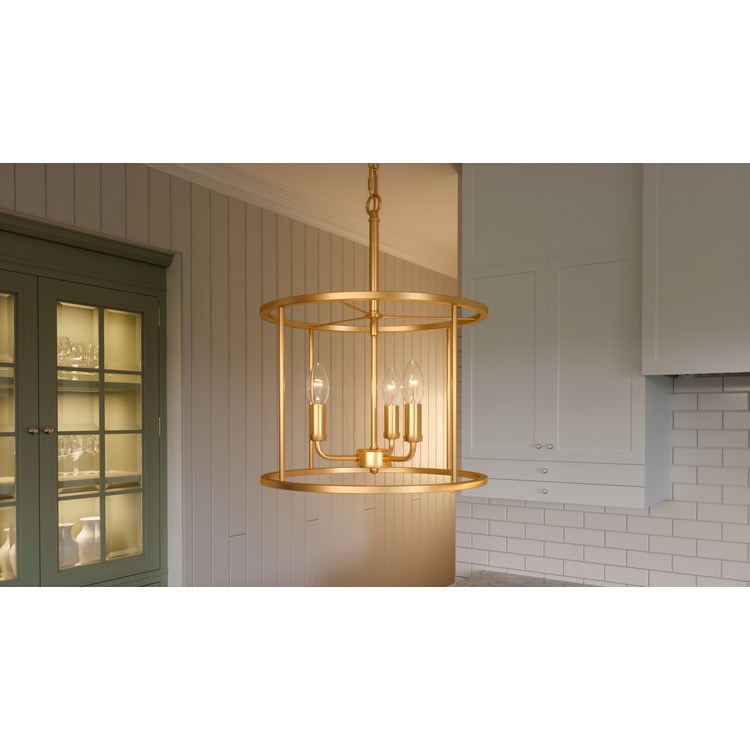 Abner 3-Light Modern Pendant Lighting Fixture - Elegant Ceiling Light for Dining Room, Kitchen, or Bedroom