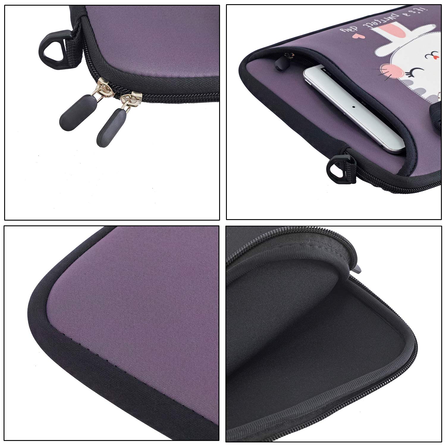 Premium 17 Inch Laptop Bag for Women & Men - Waterproof Shoulder Messenger Bag with Handle Fits 15.6 to 17.4 Inch Laptop Notebook (16-17.3 Inch, Cute Cat Print) - Ideal for Work, School, Travel & Business Commute