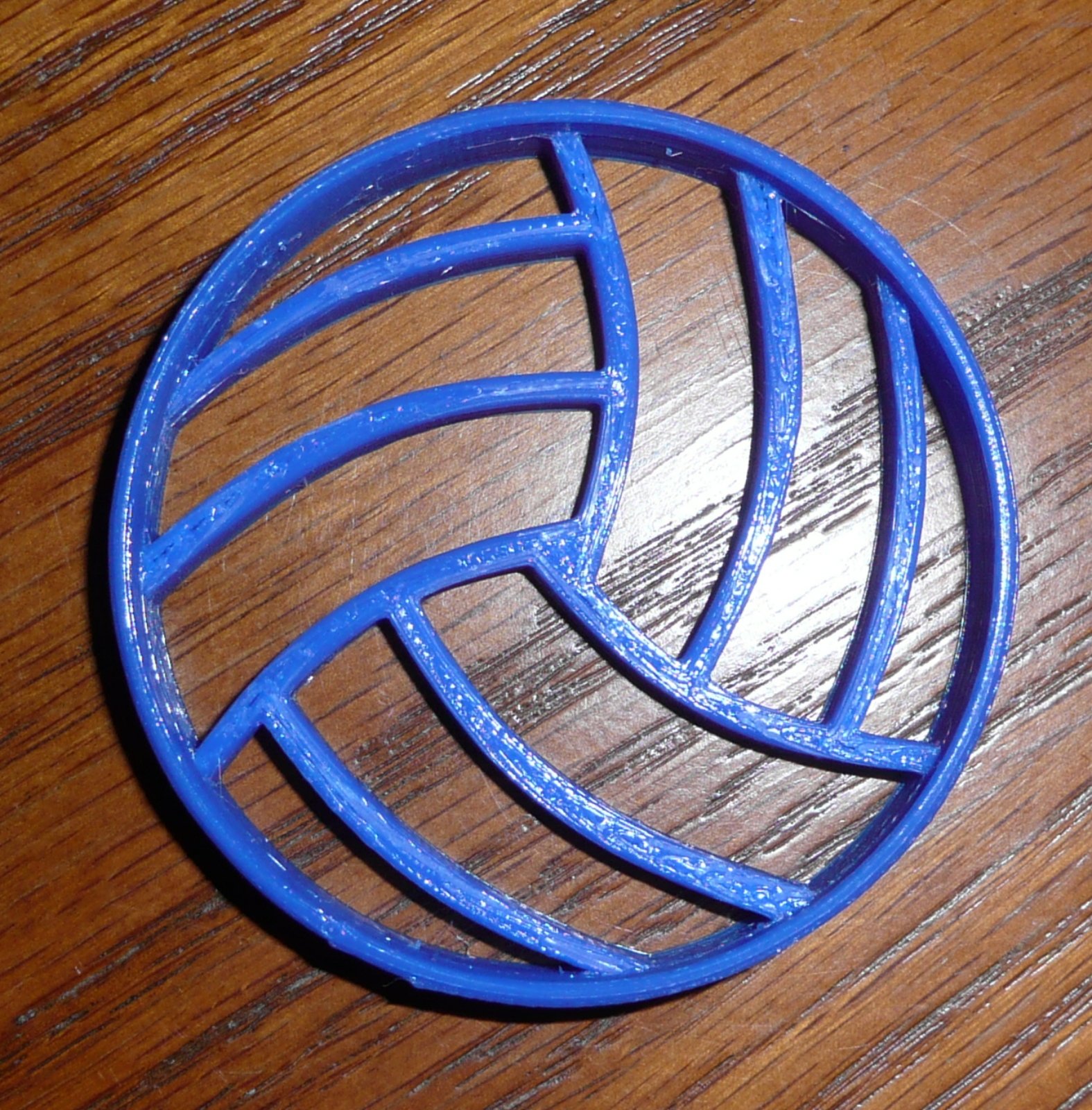Premium Volleyball Sport Cookie Cutter Set - Small Detailed Metal Baking Tool - Made in USA (PR270) - Perfect for Sports Themed Cookies, Birthday Parties & Team Events