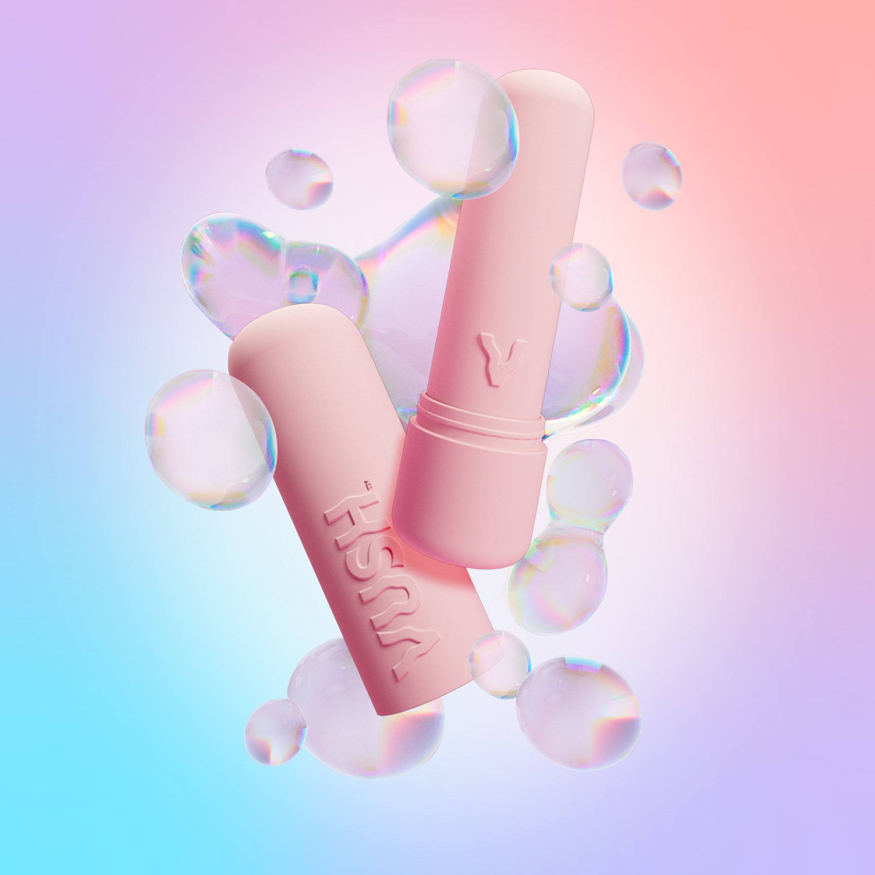 Rechargeable Pink Bullet Vibrator - Compact & Glossy Design with Travel Case - Perfect for Travel, Discreet Use & Solo Pleasure