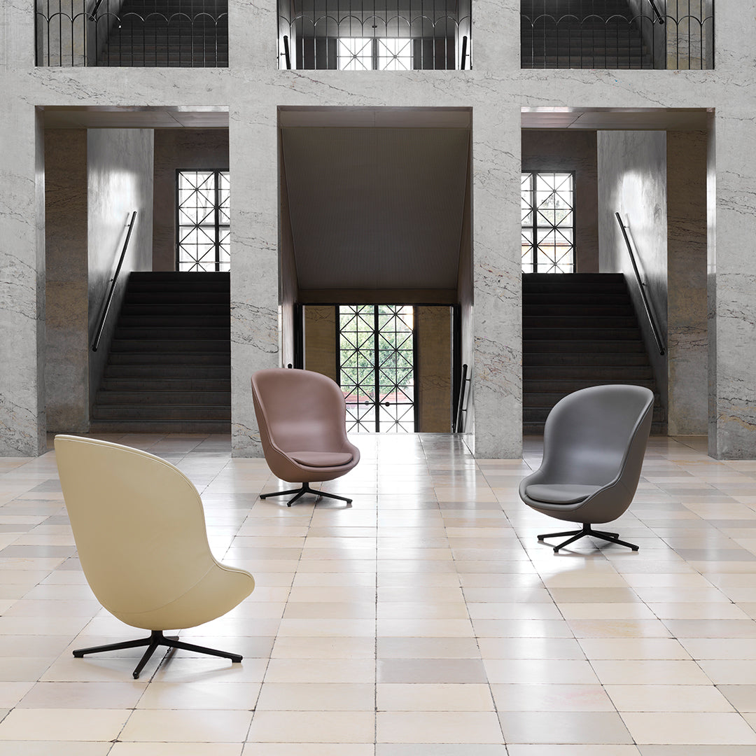 Premium Hyg Lounge Chair with 360° Swivel Base - Modern Accent Chair for Living Room, Bedroom & Office Relaxation