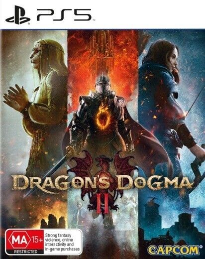 Dragon's Dogma 2 Lenticular Edition PS5 Game - Brand New Sealed for Playstation 5 | Epic Fantasy RPG Adventure for Hardcore Gamers