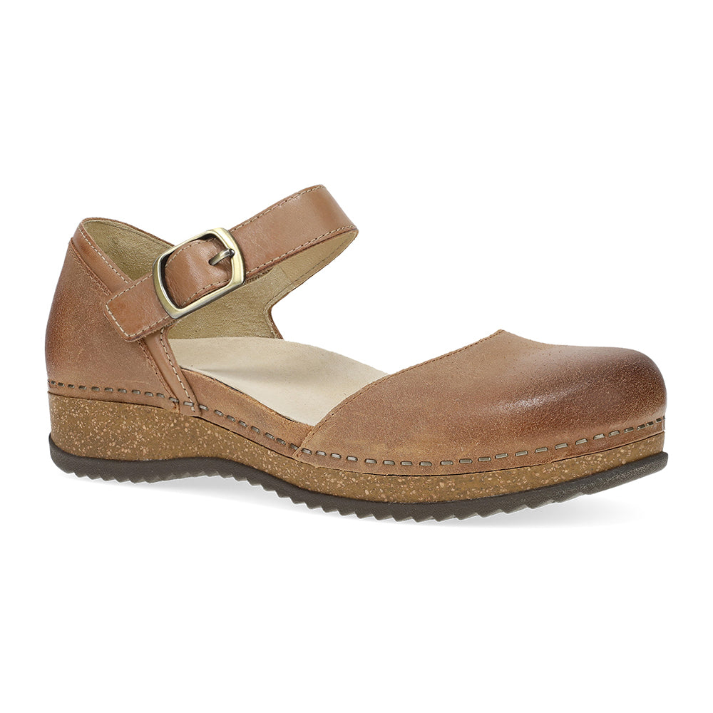Tan Burnished Suede