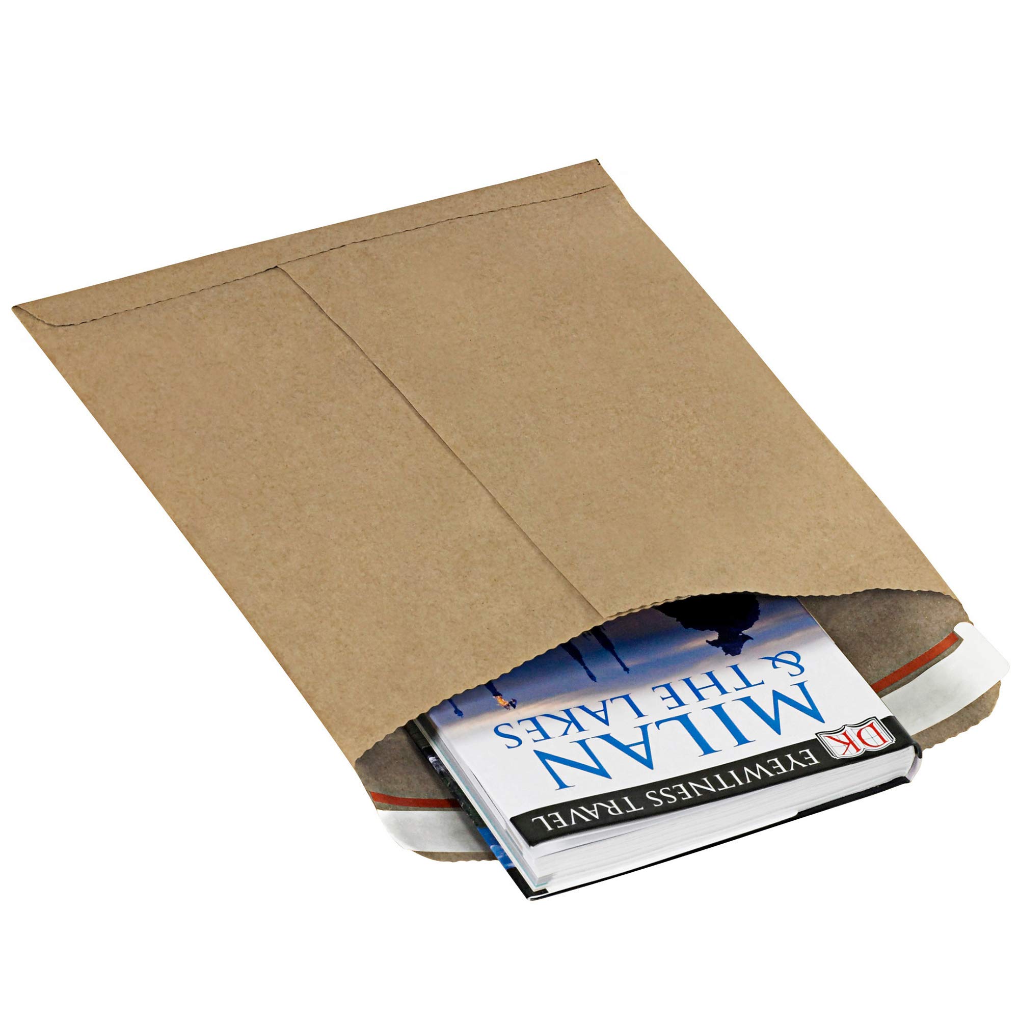 Tape Logic TLB803SS25PK Self-Seal Padded Mailers - #0 Size 6