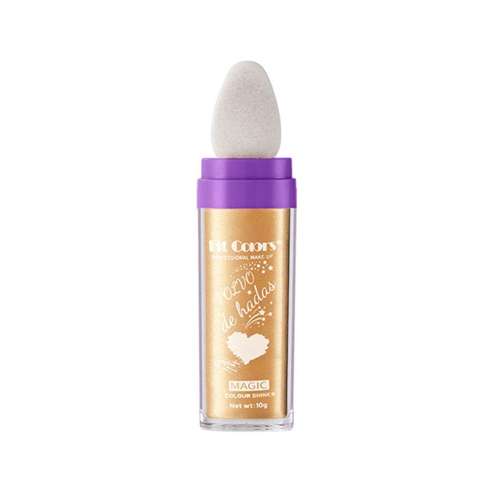 6 Color Fairy Dust Highlighter Powder - High Gloss Face & Body Shimmer with Sparkle for Makeup & Cosmetics | Perfect for Parties, Festivals & Special Occasions