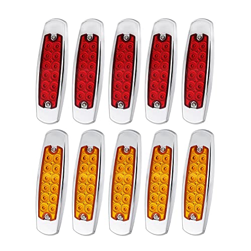 Amber+Red Pack of 10