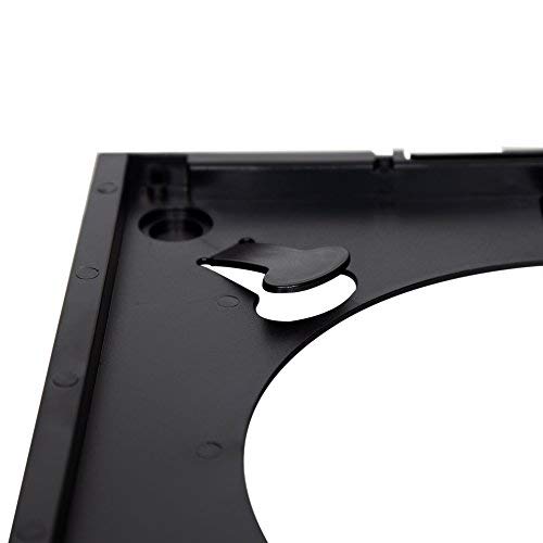 Play & Display Record Frame Triple Pack (Black) - Perfect for Vinyl Record Storage, Wall Decor, and Music Lover Gifts