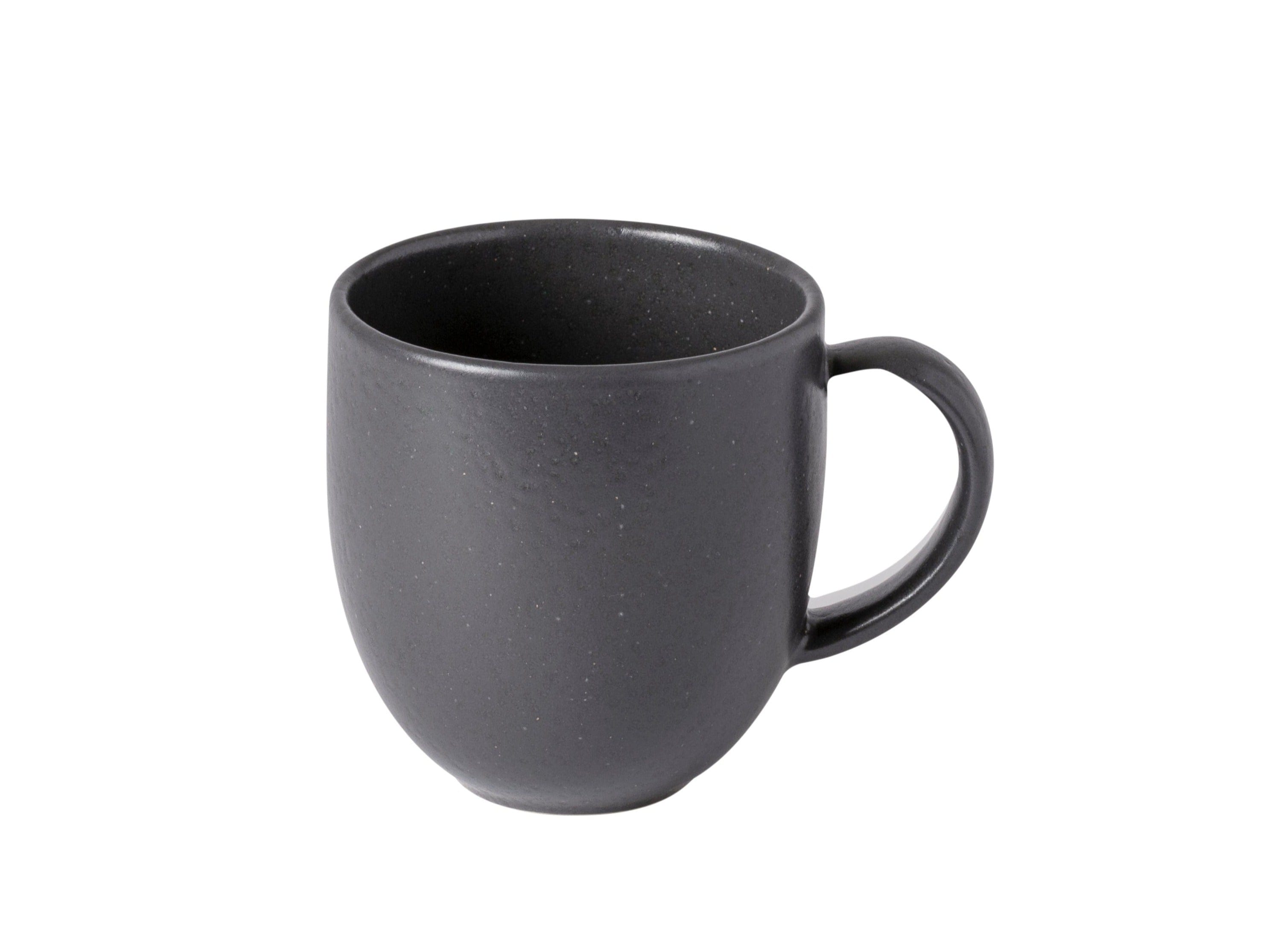 Casafina Pacifica Coffee Mug - 12oz Ceramic Cup with Handle, Multiple Colors (Blue, Green, Red) - Perfect for Home, Office & Gifts