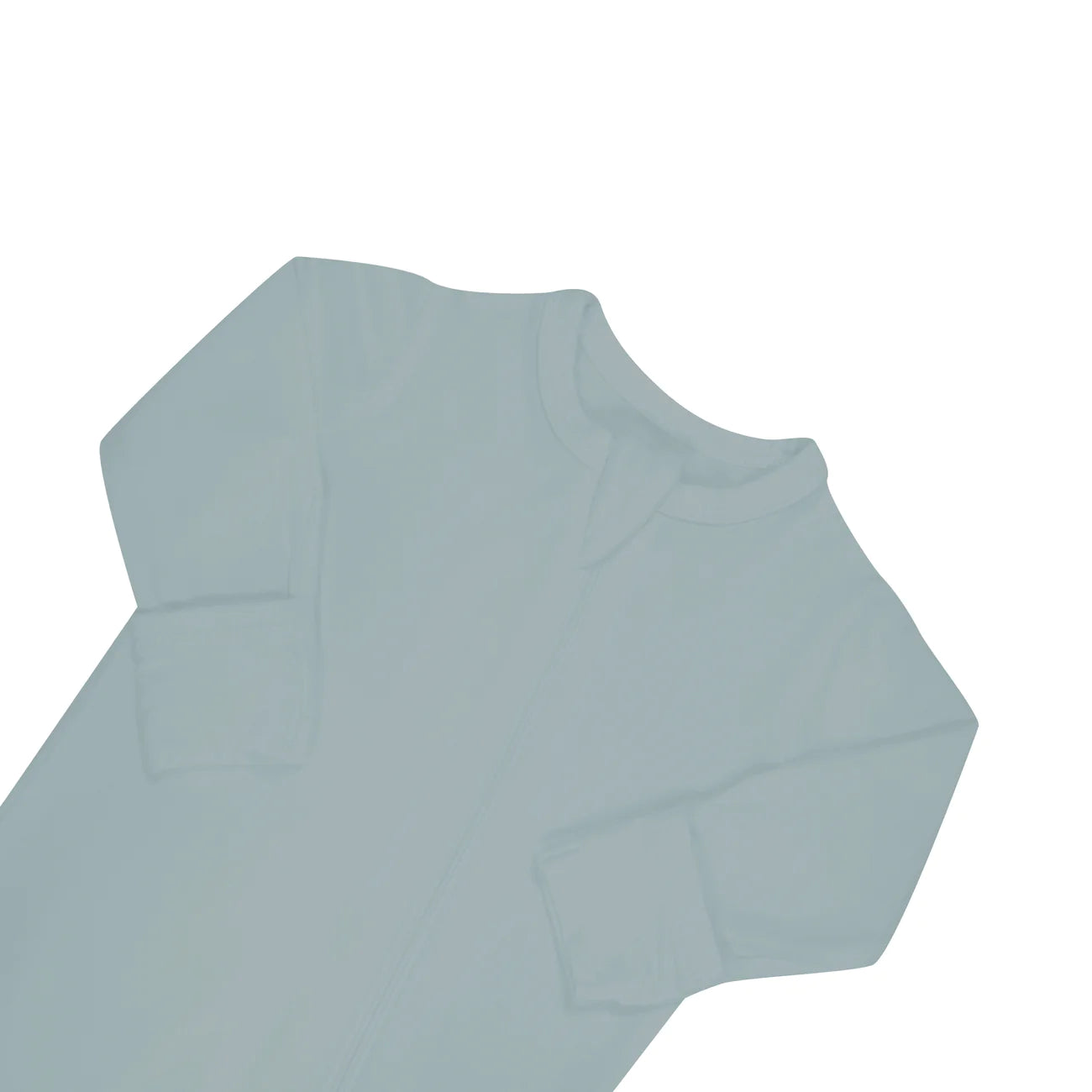 Zippered Footie Pajamas for Babies & Toddlers - Soft & Cozy Glacier Blue Sleepwear - Perfect for Nursery, Bedtime & Winter Comfort