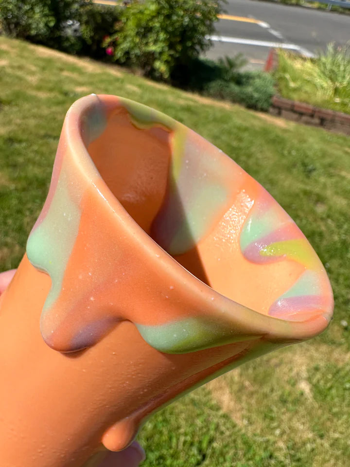 Ritual Glaze △5 6 Melt Gloop - Pastel Orange Nail Polish Set for Gel Manicures & DIY Nail Art | Perfect for Spring & Summer Nail Designs