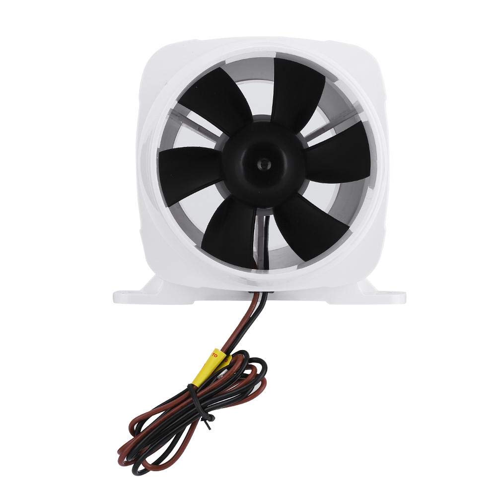AYNEFY 6 Amp Marine Bilge Air Blower with 6 Fan Blades - High Performance Ventilation for Yachts, Boats & Buildings | Perfect for Engine Rooms, Cabins & Indoor Spaces