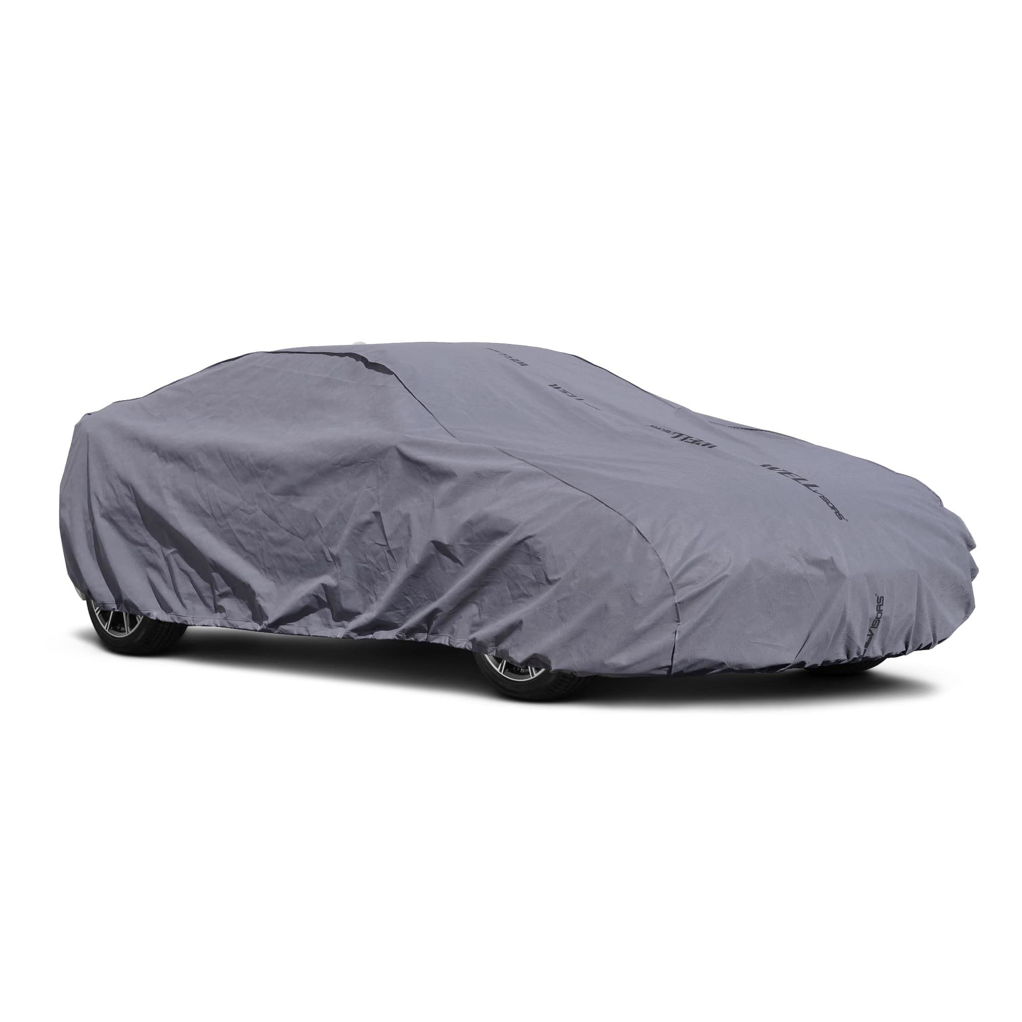 **WellVisors All-Weather Car Cover - Semi-Custom Fit Protector for Toyota ECHO Coupe (2000-2005) - Waterproof, UV-Resistant, Dustproof - Model 3-6898672CE - Perfect for Outdoor Parking & Vehicle Protection**