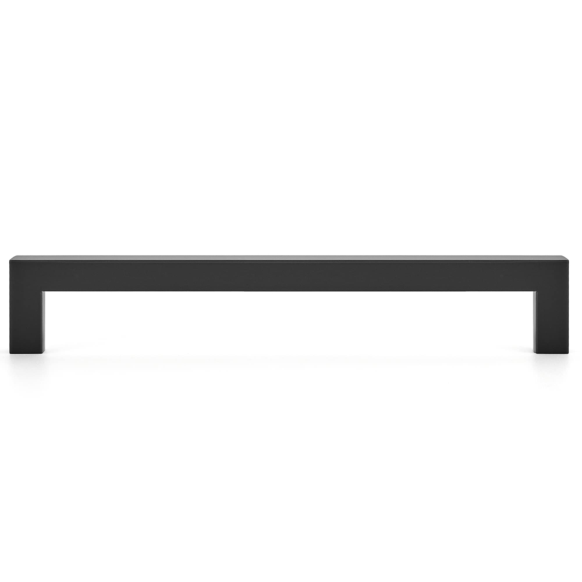 20 Pack Matte Black Stainless Steel Cabinet Handles - 7.5