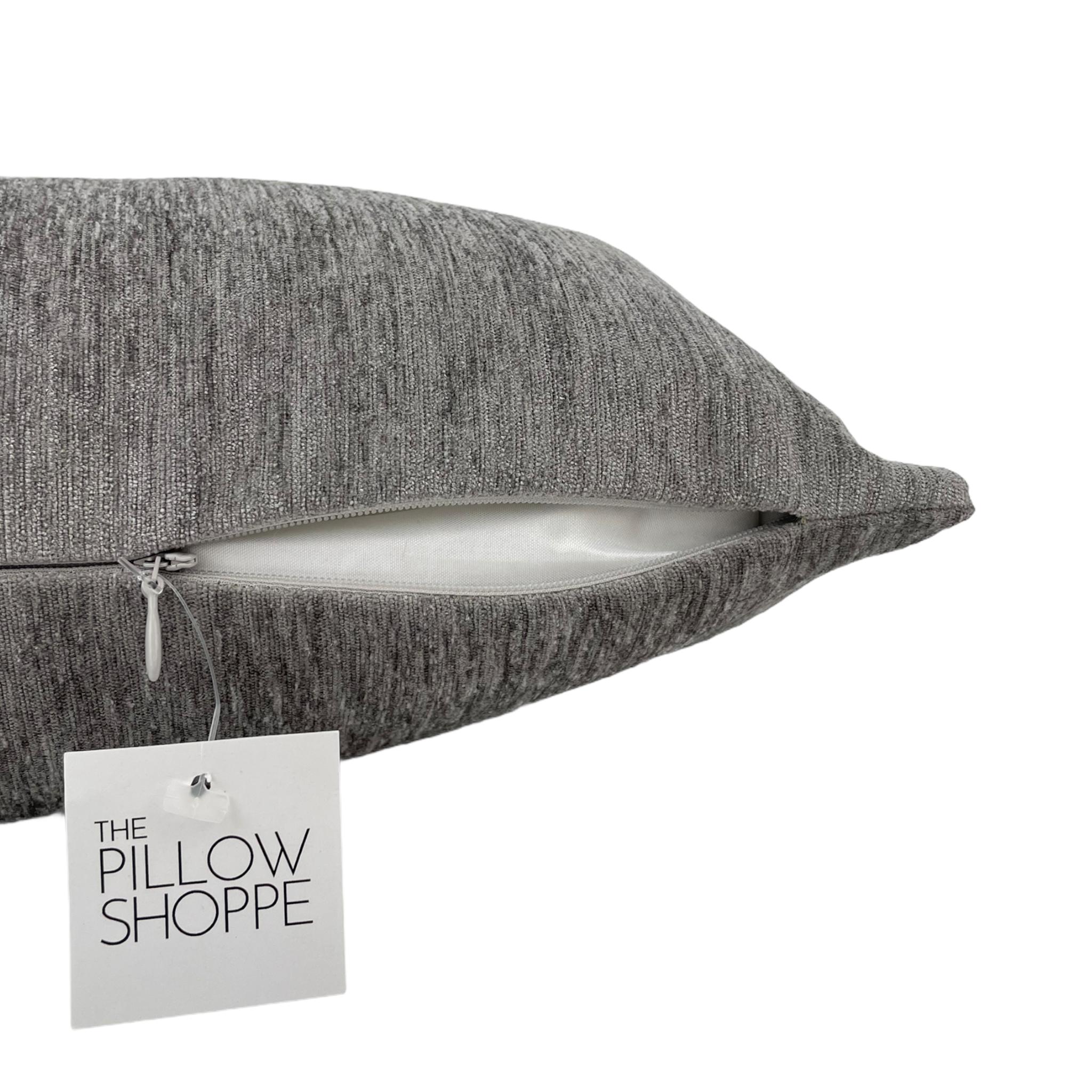 Elizabeth Platinum Throw Pillow - Soft Decorative Cushion for Sofa, Bed & Home Decor - Luxury Accent Pillow for Living Room, Bedroom & Dorm