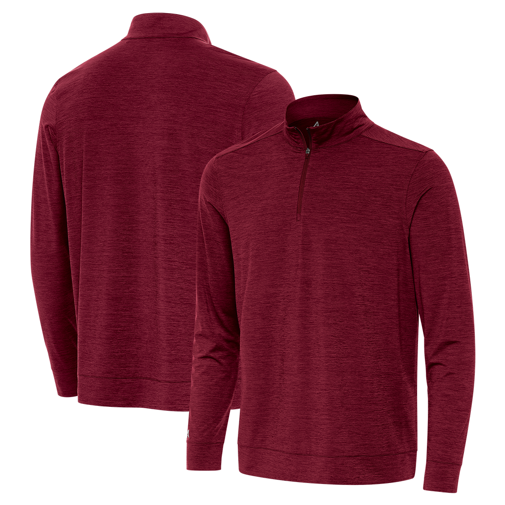 Men's Antigua Bright 1/4 Zip Pullover with New Horizons Embroidery - Lightweight Performance Fleece for Golf, Hiking & Outdoor Activities