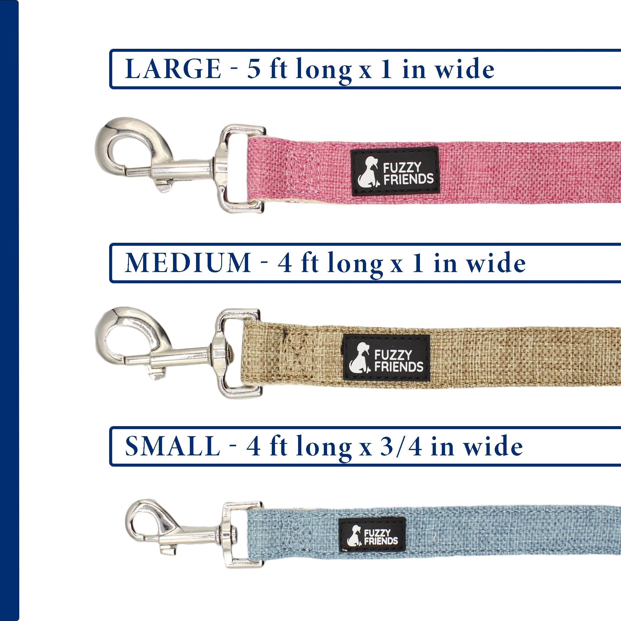 **DK Green Hemp Dog Leash – Eco-Friendly, Hypoallergenic, Chemical-Free – Sustainable Hemp Leash for Sensitive Skin & Allergies – Perfect for Daily Walks, Hiking & Outdoor Adventures**