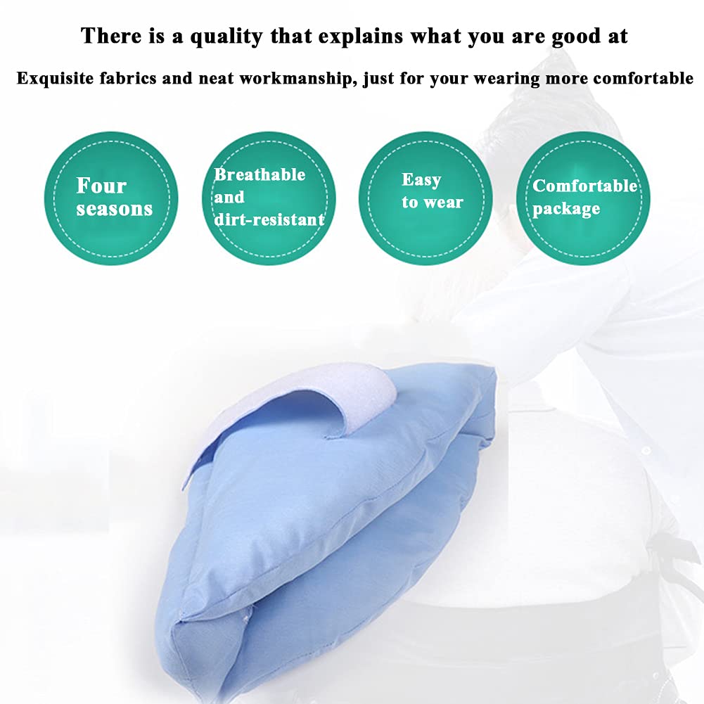 Heel Support Pillows for Ankle & Foot Comfort - Anti-Droop Heel Cushion Protector Pads for Bedsore Prevention | Ideal for Sleeping, Sitting & Post-Surgery Recovery