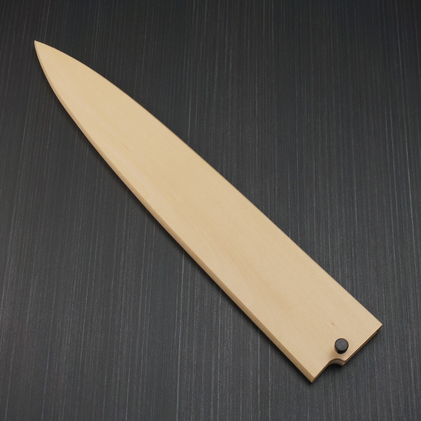 Premium SAYA Ebony Wood Knife Sheath for 240mm & 270mm Sujihiki, Fillet, and Carving Knives - Perfect for Professional Chefs & Home Cooking Knife Storage