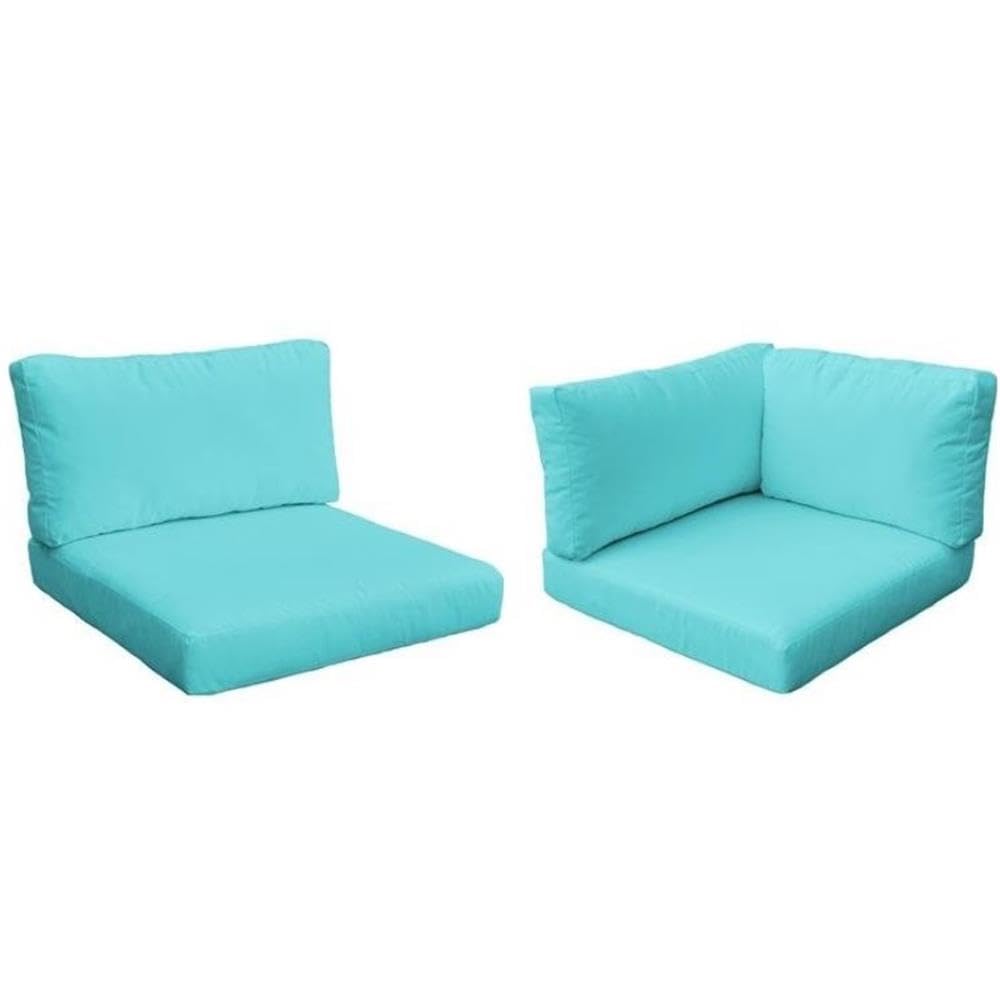 TK Classics Aruba Pattern Outdoor Furniture Cover Set for MONTEREY-11a - Waterproof & UV Resistant (Cushions Not Included) | Perfect for Patio, Deck, and Poolside Furniture Protection
